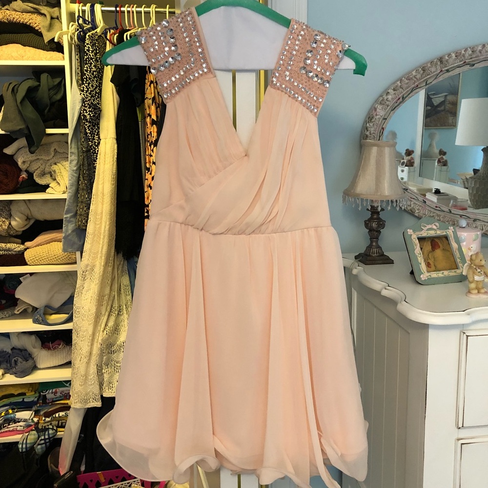 Blush Cocktail Dress
